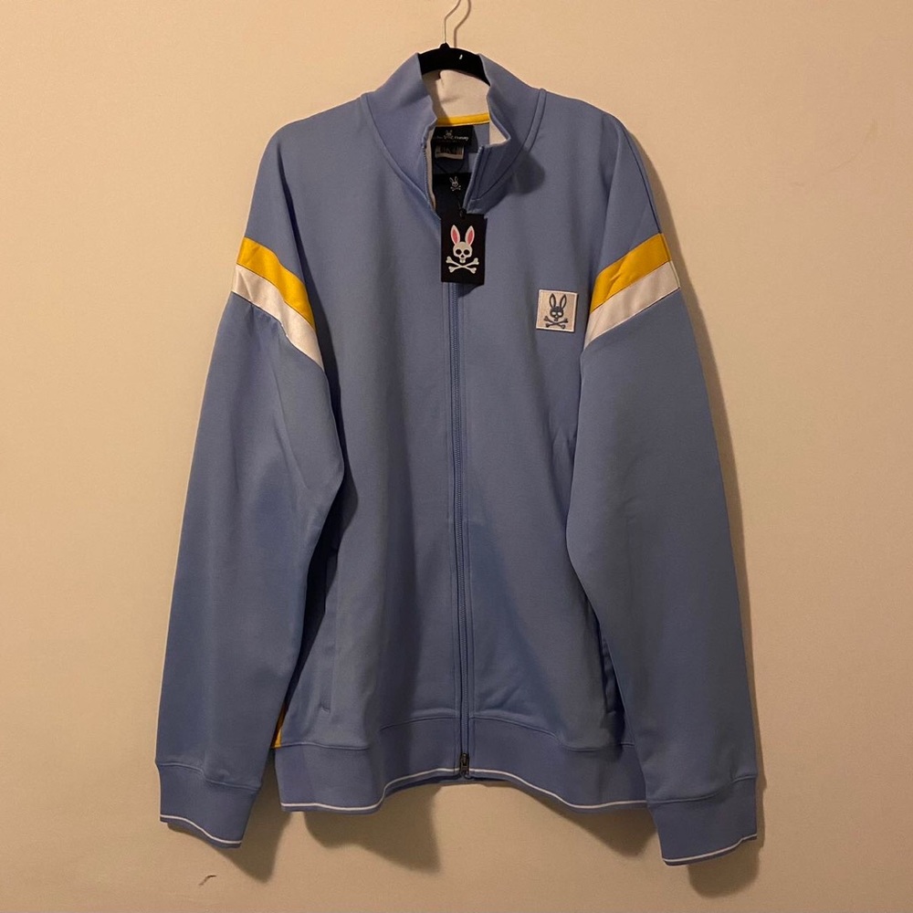 Men's Psycho Bunny Daniel Track Jacket Size 3XL